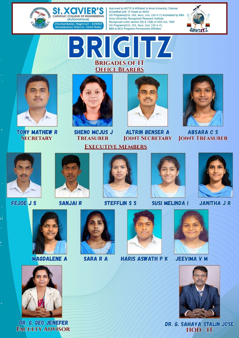 Brigitz Office Bearers 2025-2026