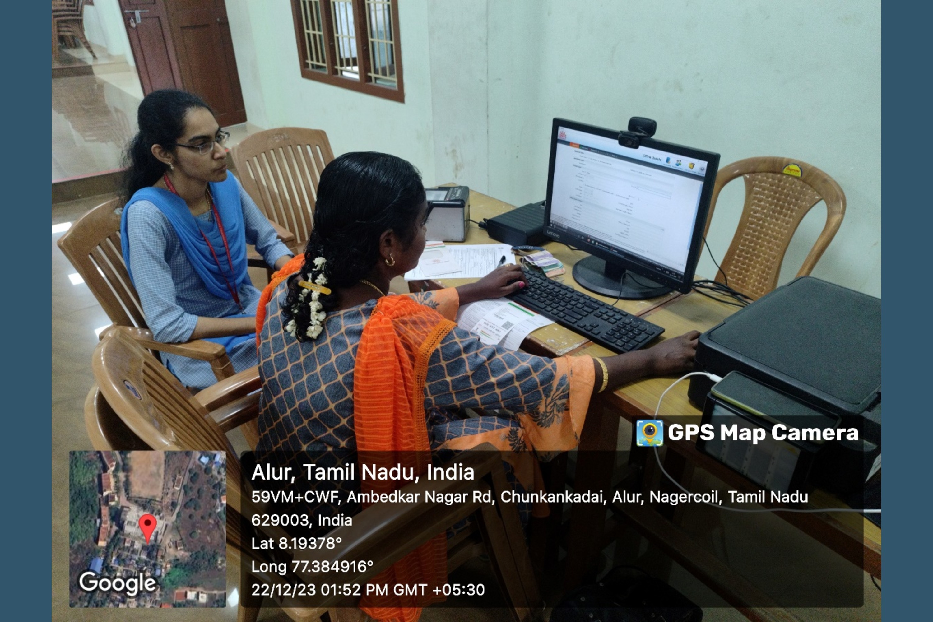 AADHAAR CAMP UPDATE FROM POSTAL DEPT 22.12.2023