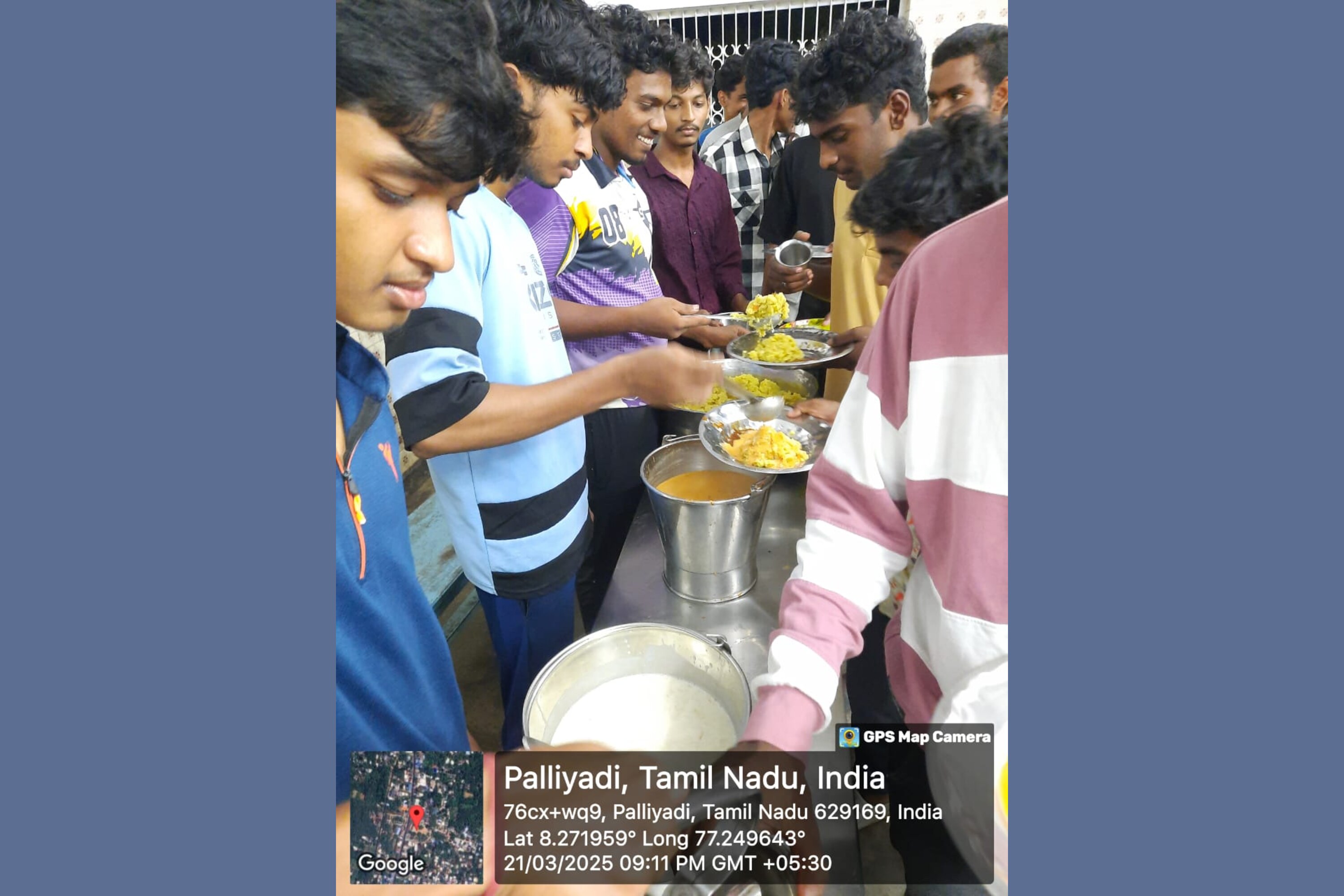 Dinner Provided to NSS Volunteers