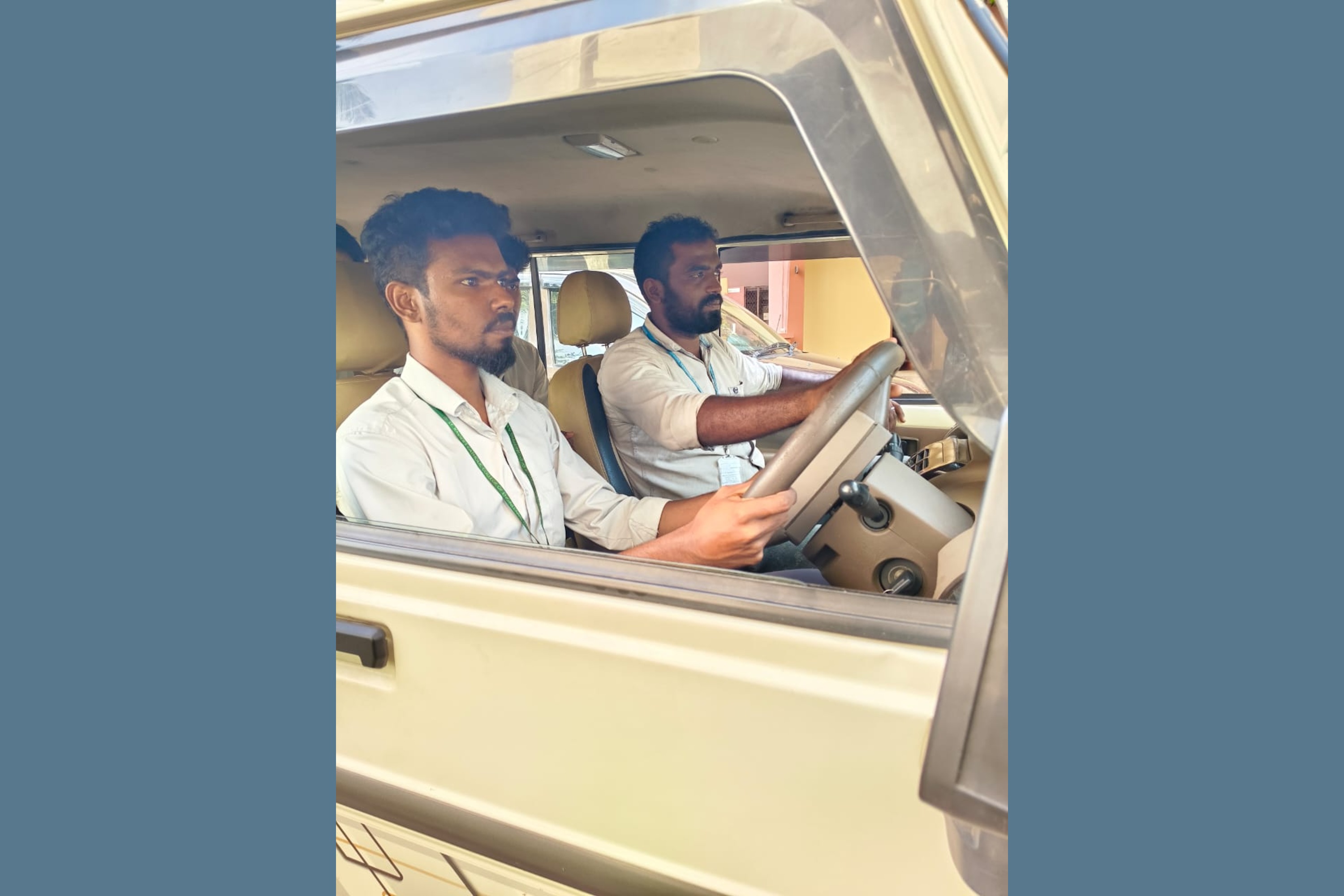 Driving Training Given to Students